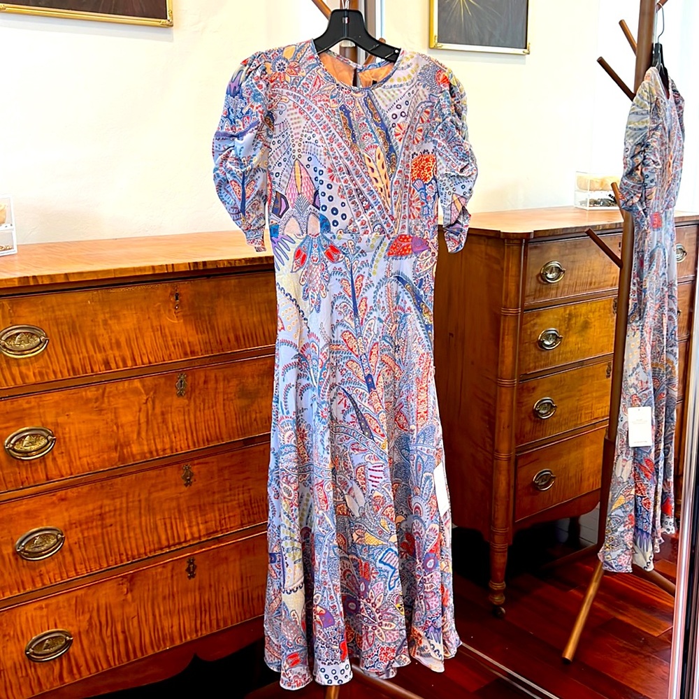 Etro 40 Silk European dress Small